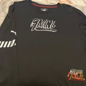 Black Puma long sleeve